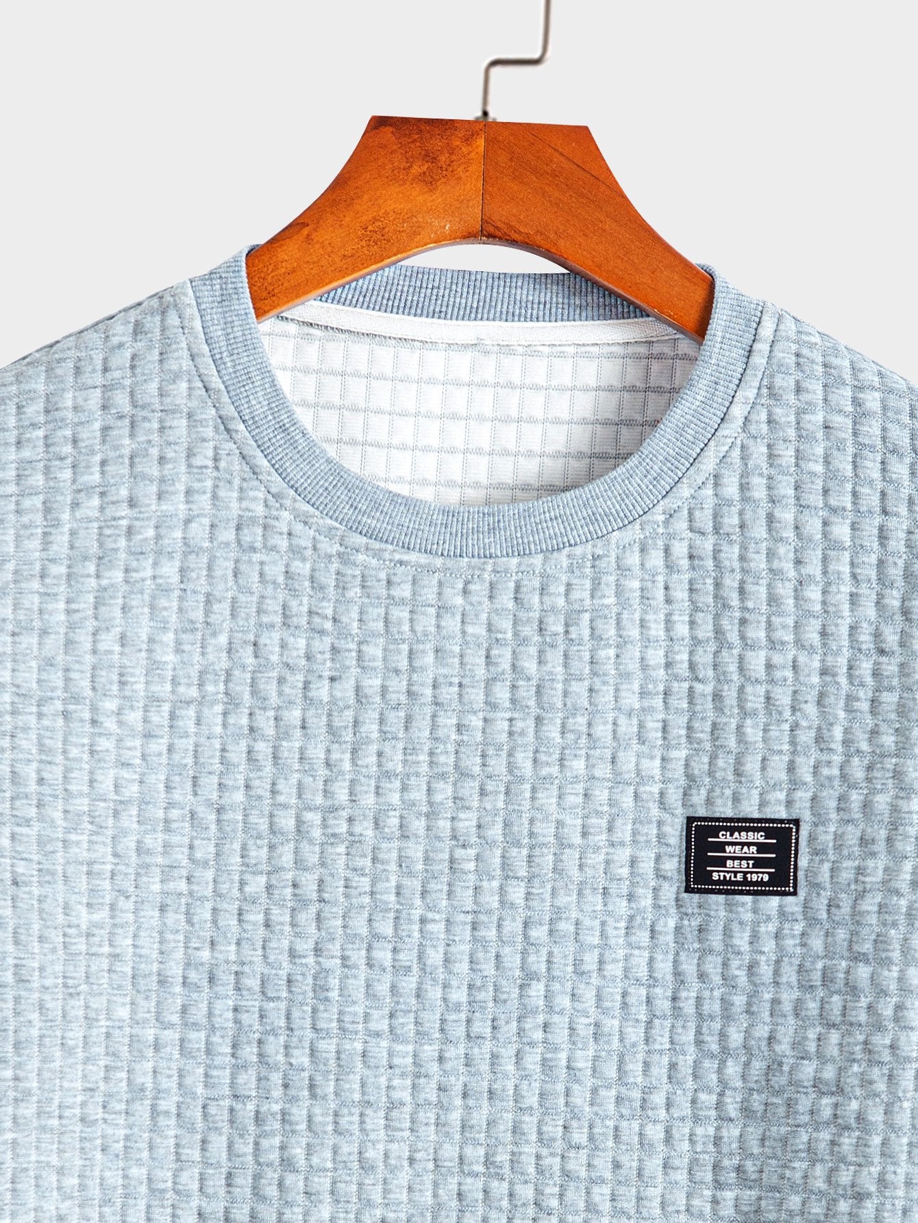 Waffle Arc Hem | Mens T Shirt with Short Sleeve Design | Comfortable Fit for Everyday Wear 6