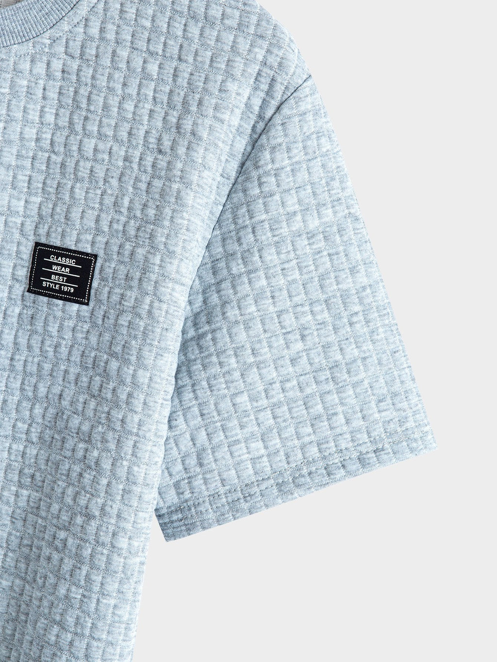 Waffle Arc Hem | Mens T Shirt with Short Sleeve Design | Comfortable Fit for Everyday Wear 7