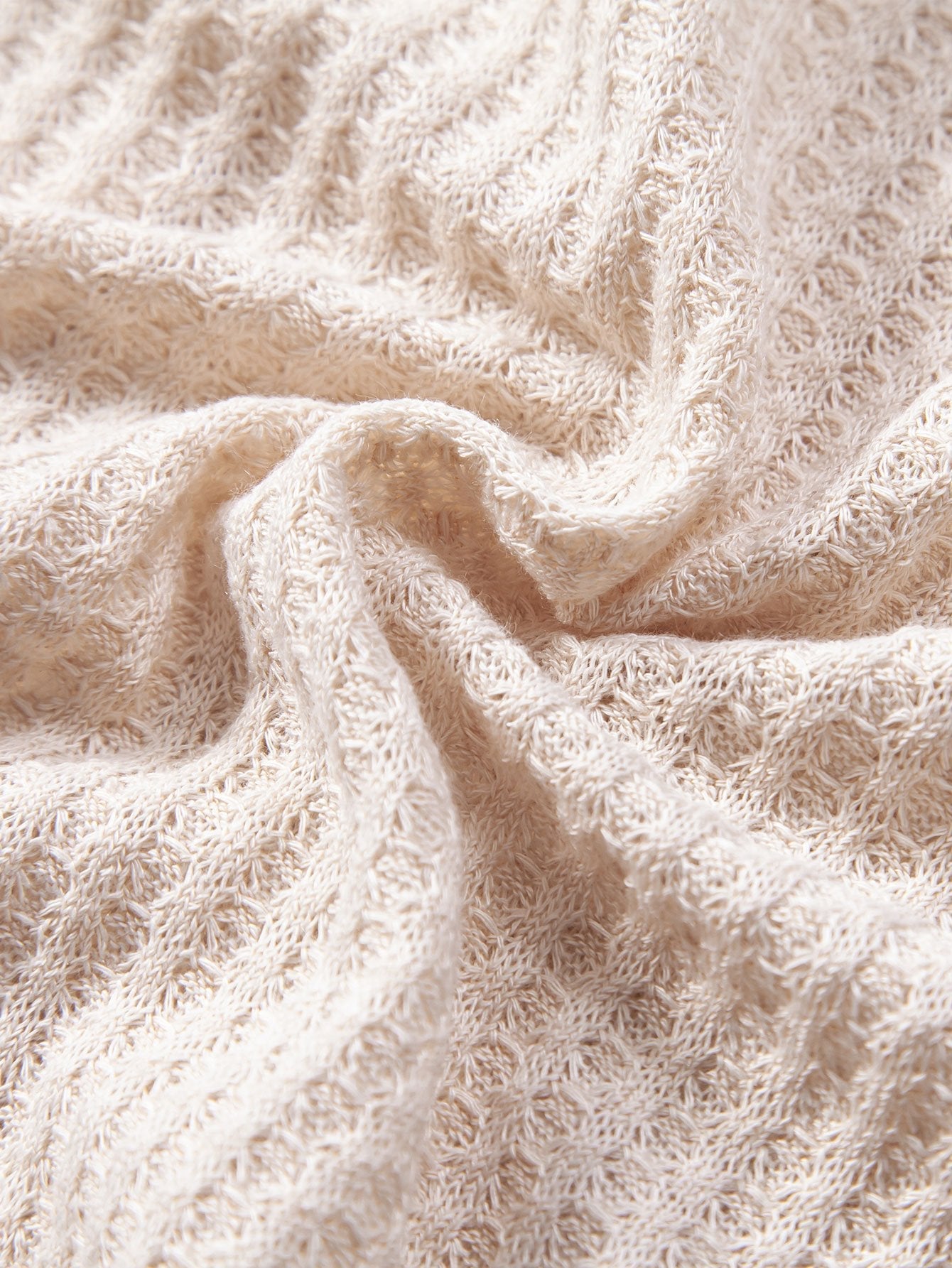 Waffle Knit Cuban Shirt for Men with Short Sleeves | Comfortable Fit for Casual Wear 6